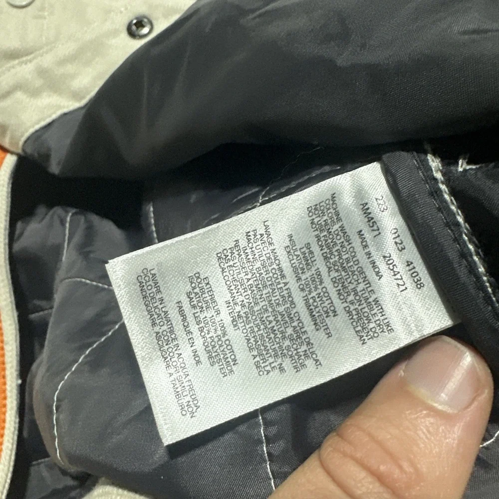 Columbia Landroamer Jacket Men's SZ M Tan Quilted Shacket Button Up Outdoor